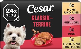 Should You Buy Cesar Klassik-Terrine Adult Multipack 6 x 150g Schale Stückchen in Pastete mit Rind & Leber/Huhn...? Honest Review & Buying Guide