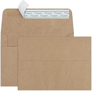 Complete Eupako Briefumschläge DIN C6 100 Stück, Kuvert 120 g/m², Braune | Selbstklebende,ldealfür Kar... Review & Buying Guide